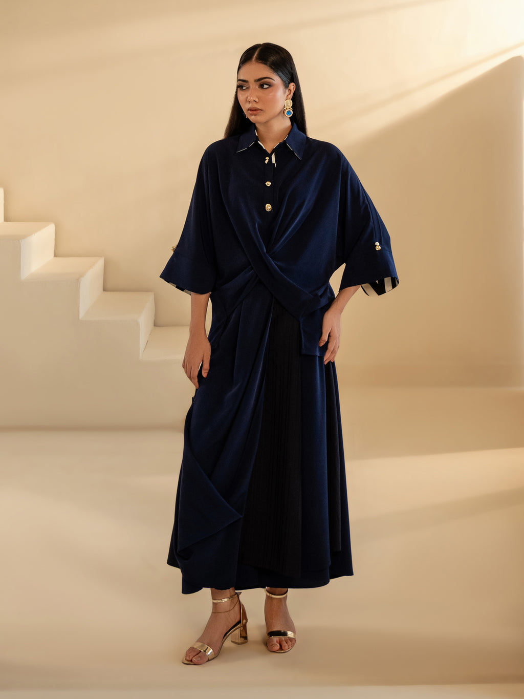 Livia - Navy Blue