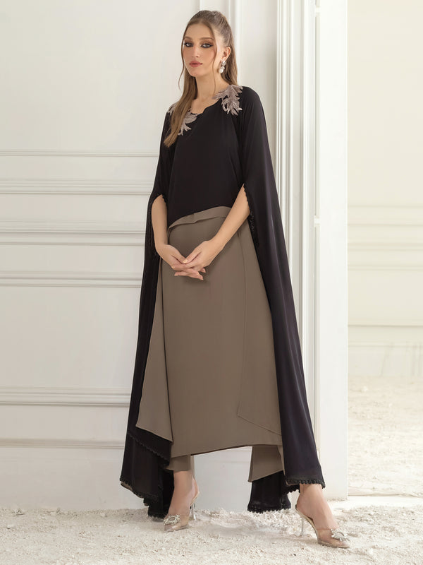 Alyha - Black & Taupe
