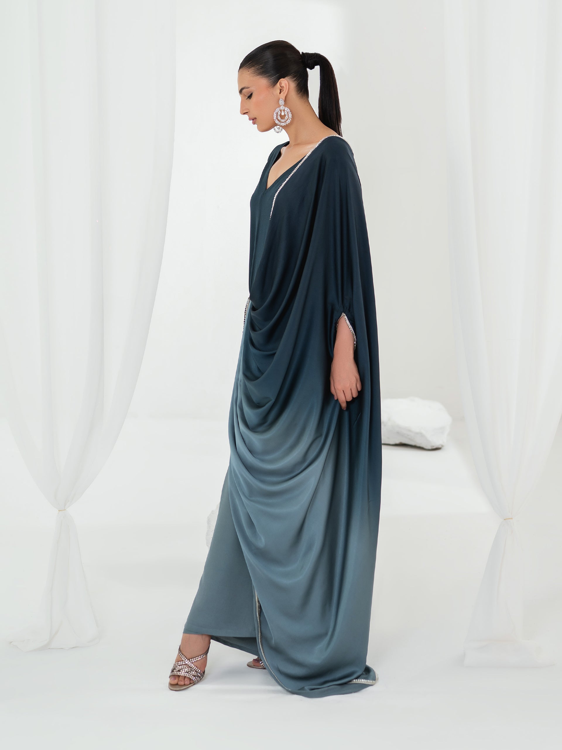 Helen - Navy Ombre