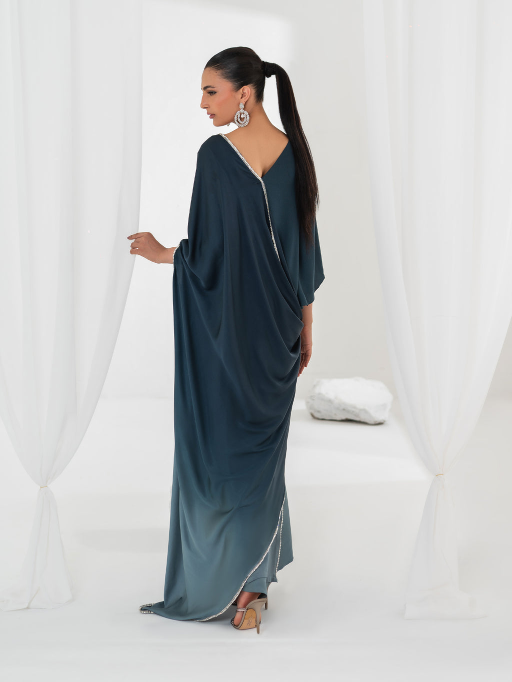 Helen - Navy Ombre