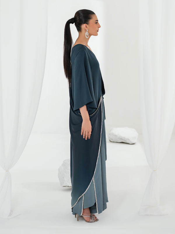 Helen - Navy Ombre