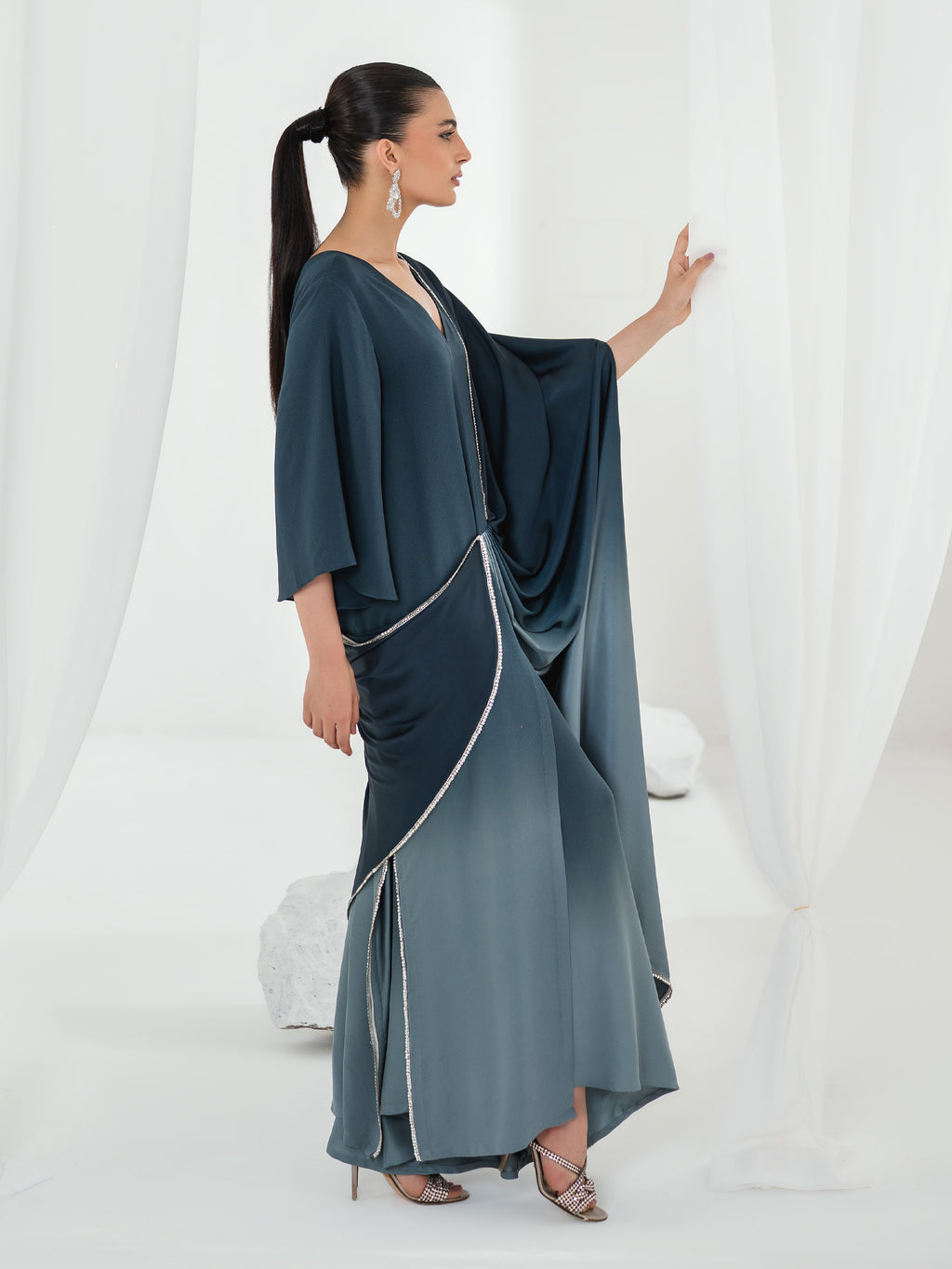 Helen - Navy Ombre