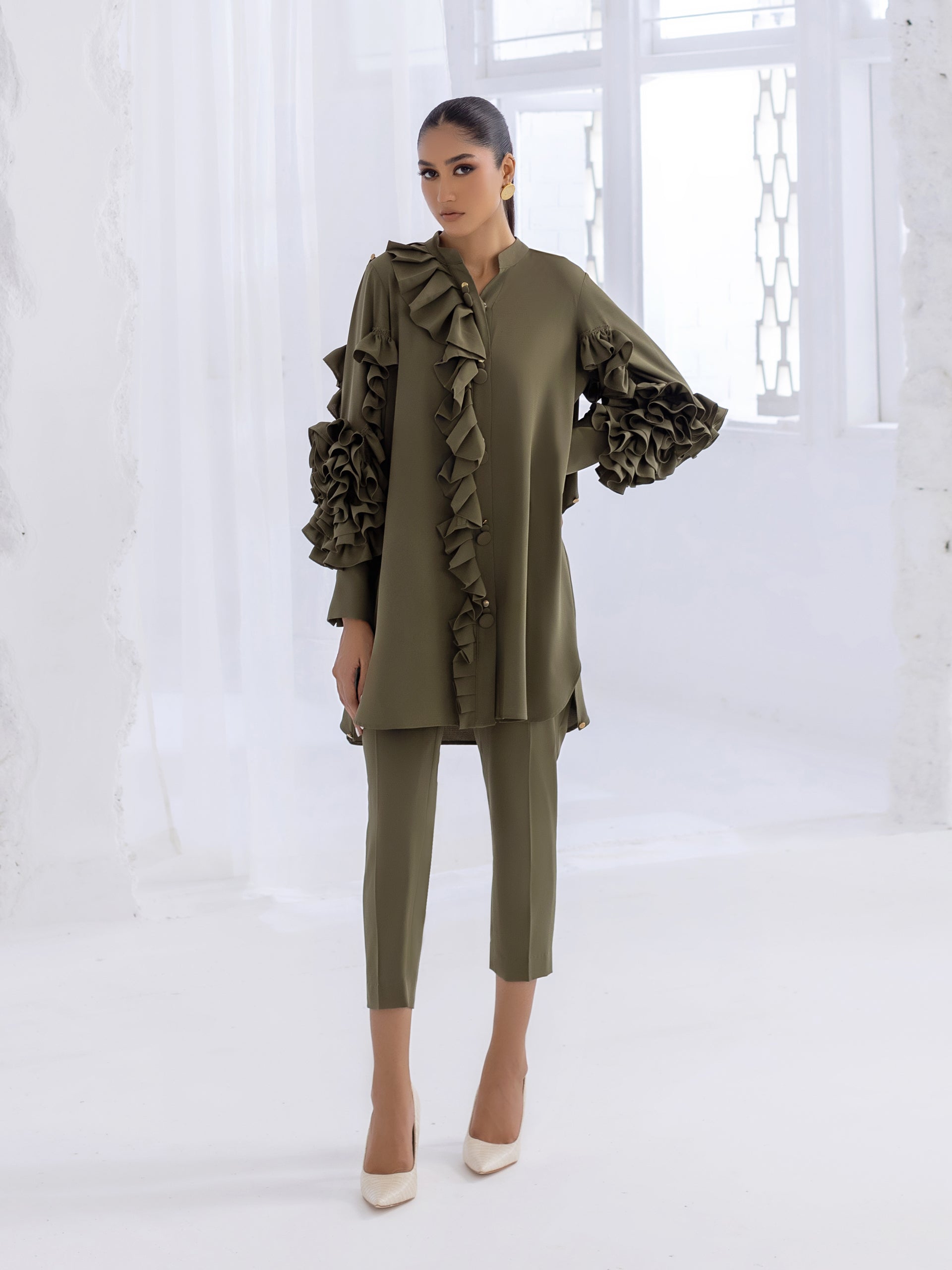 Celine - Olive Green Main image