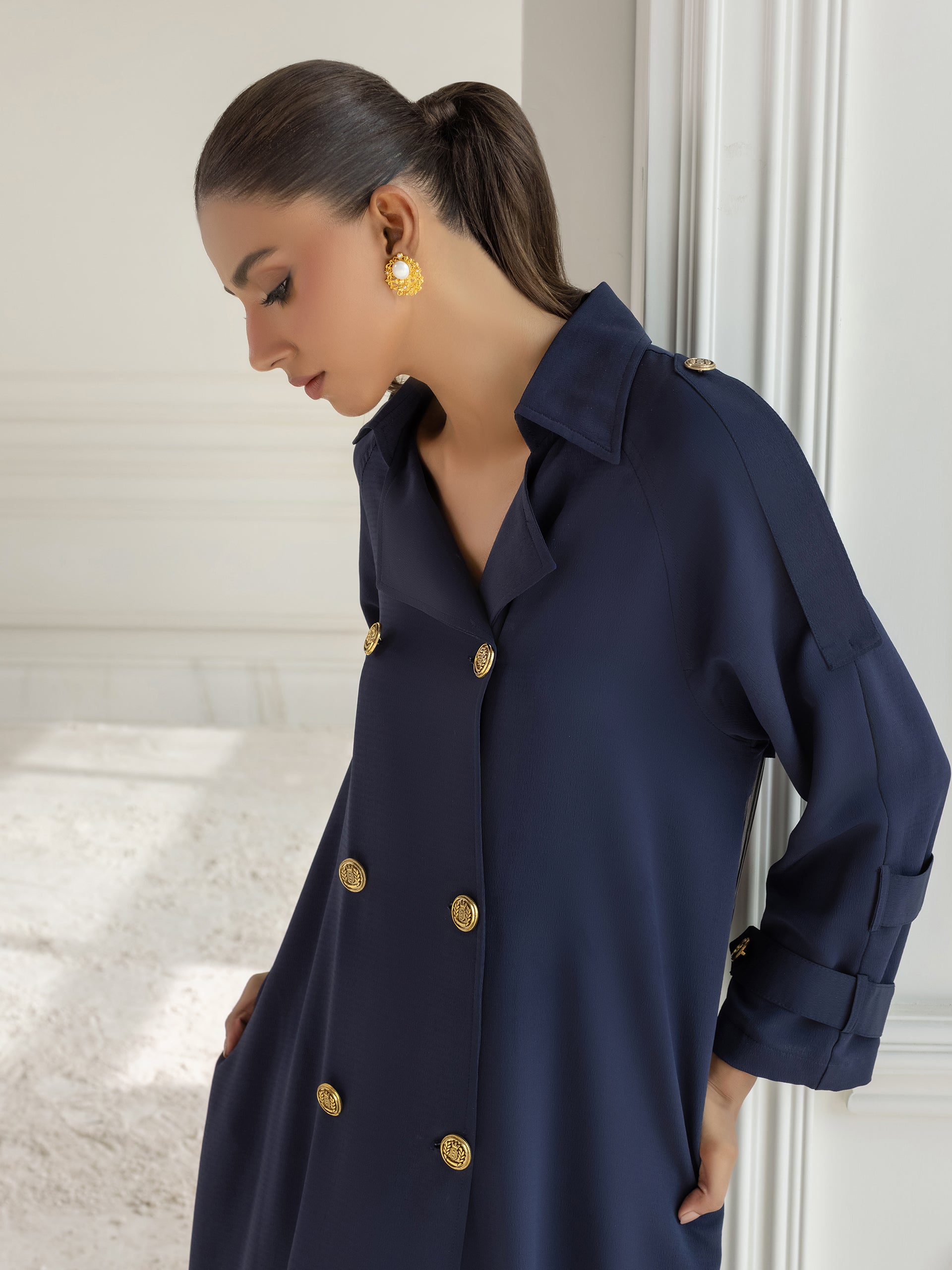 Iman - Navy Blue & Grey Main image