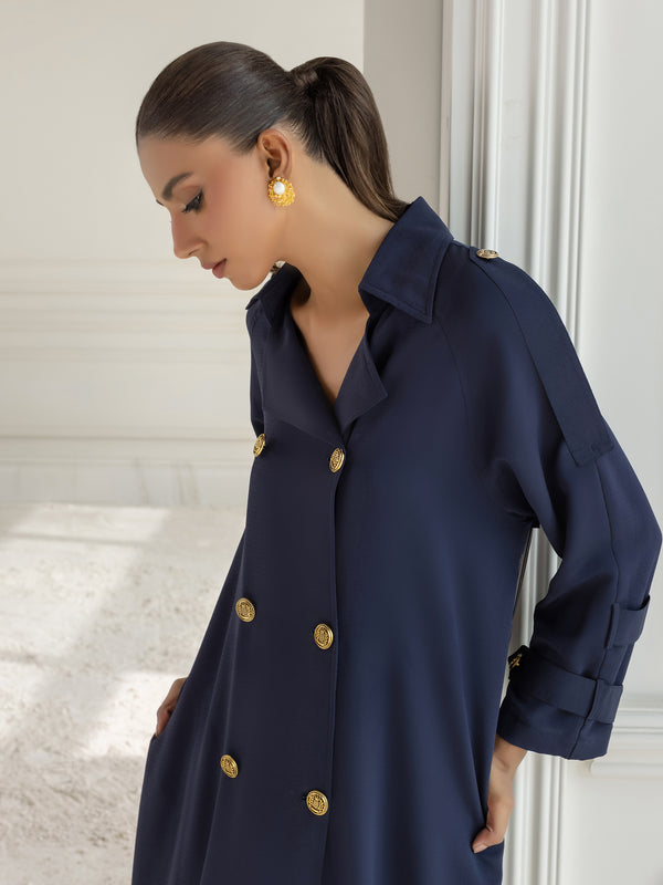 Iman - Navy Blue & Grey