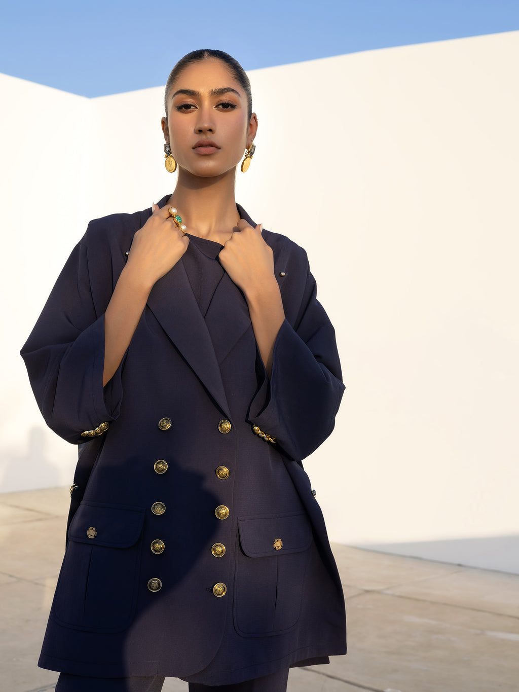 Shasi - Navy Blue