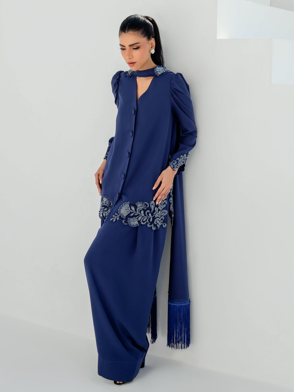 Sylvia - Navy Blue