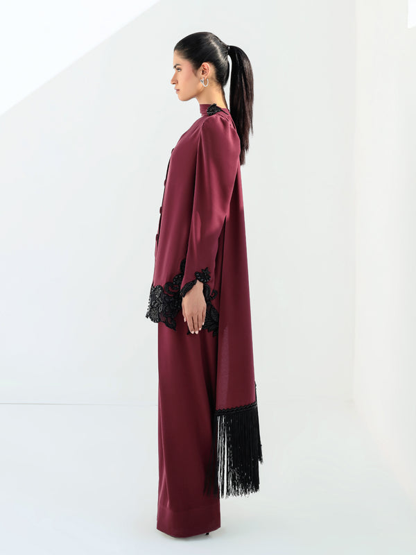 Sylvia - Dark Maroon