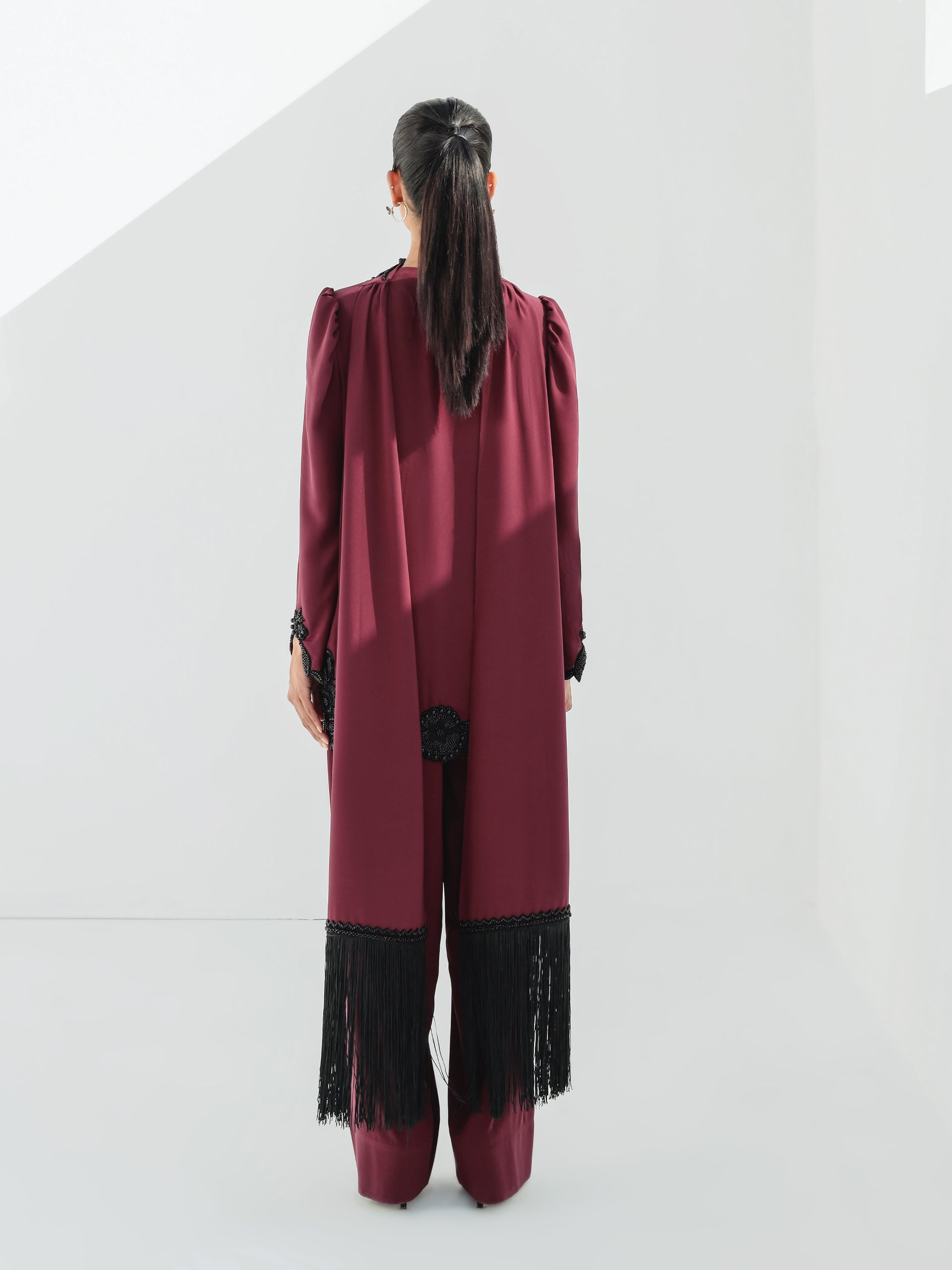 Sylvia - Dark Maroon
