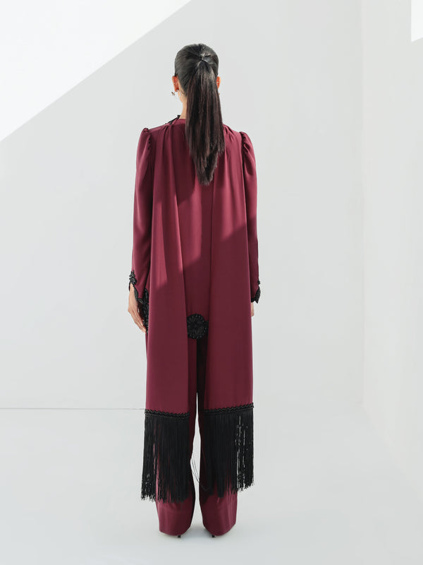Sylvia - Dark Maroon