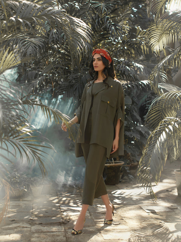 Lina - Olive Green