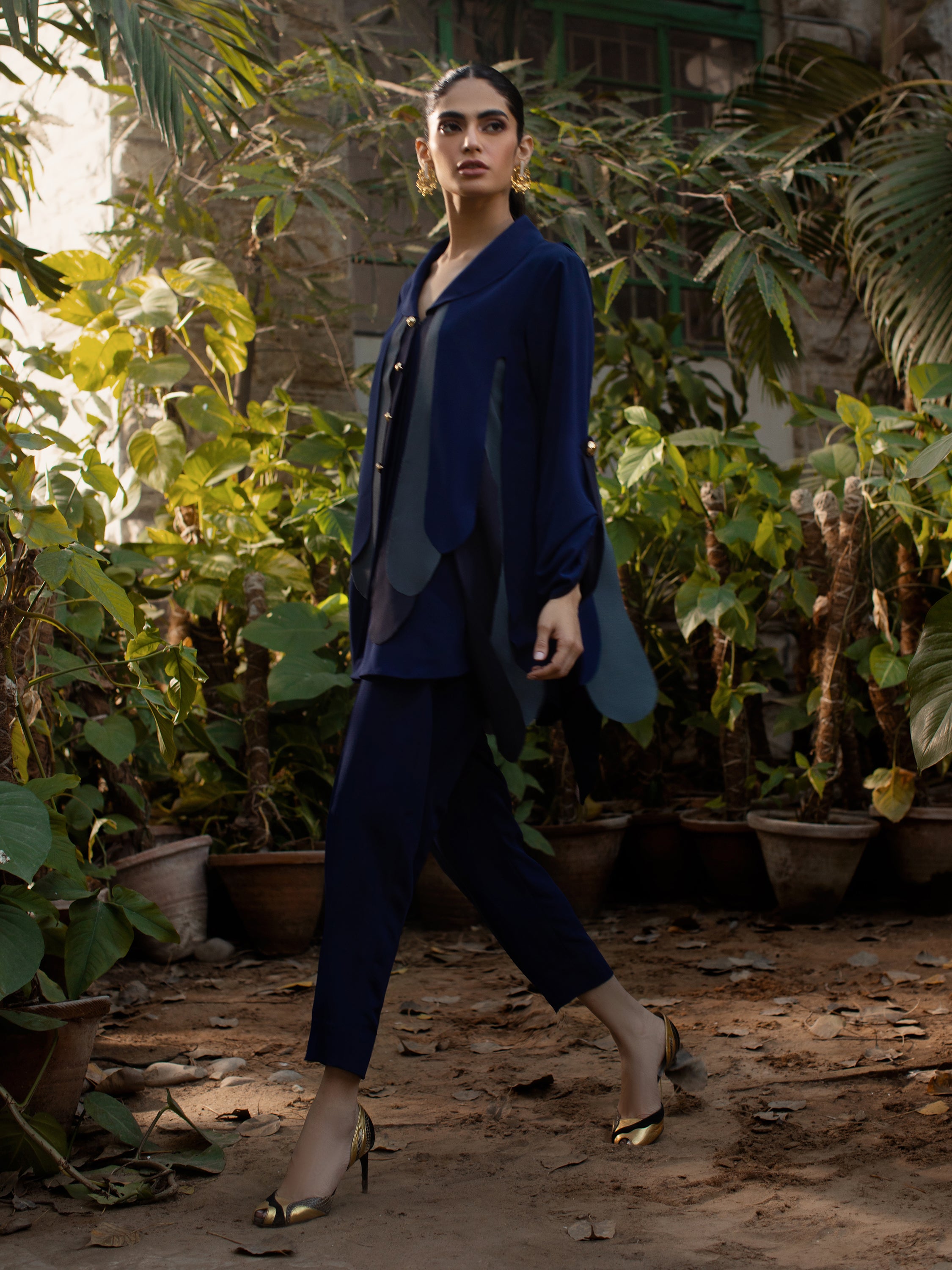 Amelia - Blue & Grey Secondary image